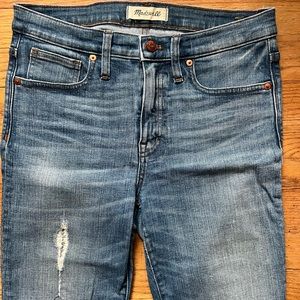 Madewell jeans! Nearly new. Size 28, 9 inch high rise